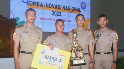Taruna Akmil Juara Tiga Dalam Finalis Lomba Karya Inovasi Mahasiswa Nasional di Untidar Magelang