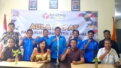 Wujudkan Pemilu 2024 Berintegritas, KNPI Sambangi Bawaslu Kendal