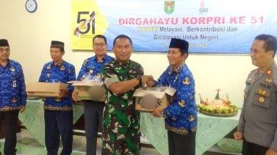 Danramil 04/Windusari Ajak Anggota Korpri Peka Lingkungan