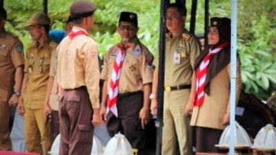 700 Anggota Siaga dan Penggalang Ikuti Perkemahan Pramuka di Taman Nasional Bantimurung