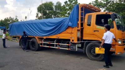 Cegah Kecelakaan, Fungsikan Jembatan Timbang Jadi Lokasi Parkir Truk