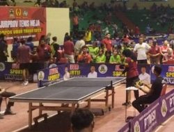 Kejurprov Tenis Meja Jawa Tengah di Rembang Resmi Dimulai