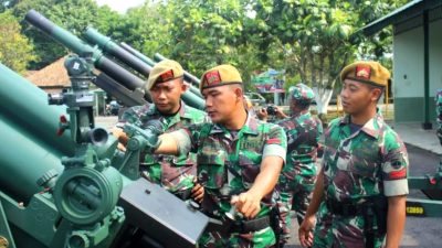 Siswa Seba Polri dan Secaba TNI AD Widya Alutsista Kunjungi Batalyon Armed 3/105 Tarik/NP