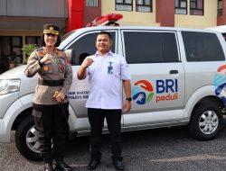Polres Magelang Kota Terima Bantuan Ambulance dari BRI Cabang Magelang