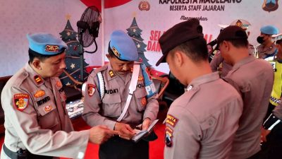 Tim Supervisi Subbidprovos Bidpropam Polda Jateng Lakukan Gaktiblin di Polresta Magelang