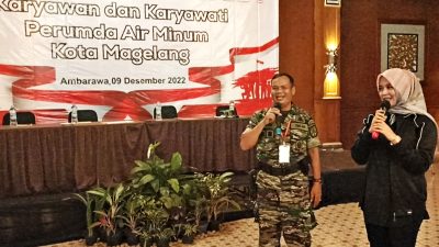 57 Pegawai Perumda Air Minum Kota Magelang Ikuti Diklat Bela Negara