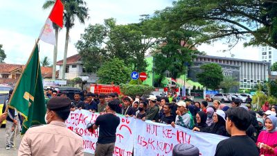 HUT Ke-194 Kabupaten Lebak, Diwarnai Aksi Unjuk Rasa Kumala