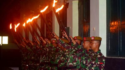 Di Hening Malam Prajurit Yonarmed 11 Kostrad Ucap Ikrar