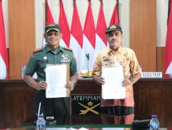 DPKHP Soppeng Serahkan 9 Kolam Terpal ke Kodim 1423/Soppeng