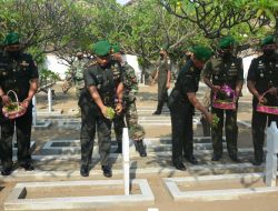 Jelang Hari Juang Kartika, Kodim Brebes Gelar Donor Darah dan Ziarah Makam Pahlawan