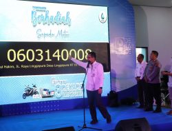 Terbaik Tingkat Jateng, Tiga Dekade Perumda Tirta Baribis Gelar Undian Berhadiah Sepeda Motor