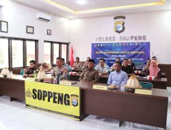 Polres Soppeng Kerahkan 161 Personil untuk Pengamanan Natal 2022 dan Tahun Baru 2023