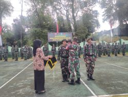 Dandim 1423/Soppeng Pimpin Latihan Penanggulangan Bencana
