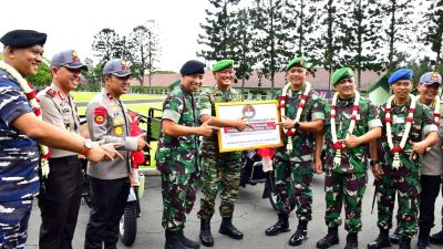 Akademi Militer Sambut Peserta Reuni Perak Alumni Akabri 1997 Wira Sakti