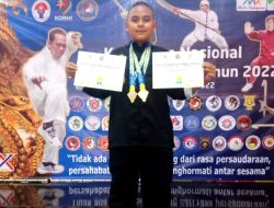 Hebat! Atlet Cilik “Guntur Geni” Sabet 3 Medali Kejuaraan Nasional Kungfu Indonesia