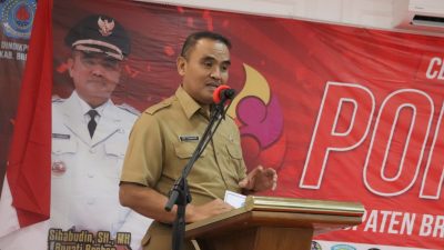 Urip Sihabudin Dorong Pengurus KONI Agar Tidak Kendor Dalam Pembinaan Prestasi Olah Raga