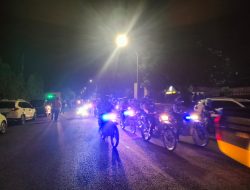 Patroli Gabungan Polres Sinjai, TNI dan Instansi Terkait Jaga Kondusifitas Malam Pergantian Tahun