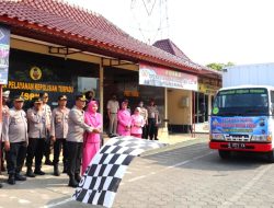 Peduli Korban Gempa Cianjur, Polres Kendal Kirim Bantuan Logistik