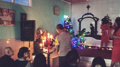Polsek Sawangan Bersama Koramil Lakukan Pengamanan Perayaan Natal di GPDI Elshadai