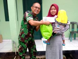 Peringati Hari Juang Kartika, Kodim 0603/Lebak Salurkan Bantuan Anak Stunting