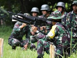 Asah Kemampuan Prajurit, Yonarmed 11 Kostrad Gelar Latihan Menembak Senjata GLM