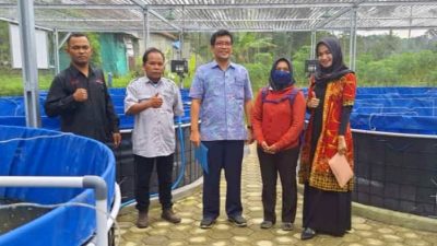 Kartika Dampingi Ditjen Perikanan Budidaya Sidak ke Pokdakan Kajoran
