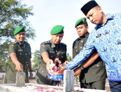 HUT Ke-72 Penerangan TNI AD, Penhumas Akmil Laksanakan Ziarah Rombongan