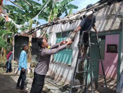 Wujud Kehadiran Polri di Masyarakat, Polres Berikan Bantuan RTLH