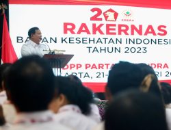 Prabowo Subianto : Kesehatan Masyarakat Selalu Jadi Perhatian Khusus Gerindra