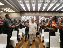 Menhan Prabowo Ingatkan Babinsa Untuk Selalu Waspada