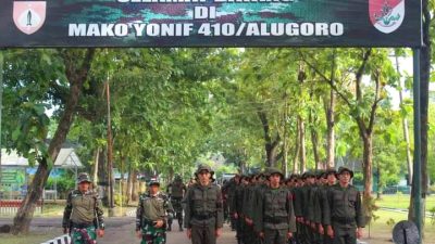Yonif 410/Alugoro Gembleng Peserta PEM Akamigas