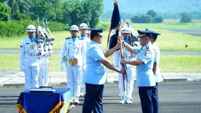 Pangdivif 2 Kostrad Hadiri Upacara Sertijab Komandan Lanud Abdulrachman Saleh