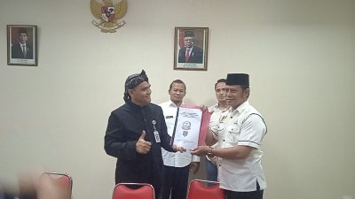 Sambangi Pj Bupati Brebes, PD GNPK-RI Serahkan Berkas Laporan Hasil Investigasi
