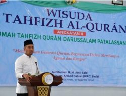 Bupati ASA Hadiri Wisuda Tahfizh Al-Qur’an Yayasan Darussalam Patalassang