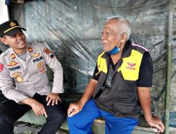 Gelar Jumat Curhat, Kapolsek Muntilan Sambang ke Pangkalan Ojek Tugu Besi