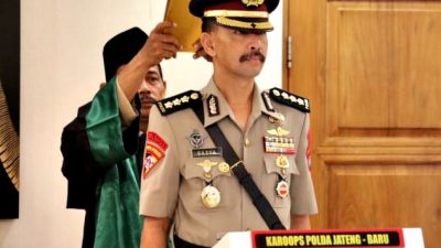 Kombes Basya Akpol 96 Resmi Resmi Jabat Karo Ops Polda Jateng