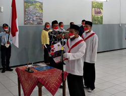 Dua Napiter Lapas Kelas IIA Magelang Ucapkan Ikrar Setia Kepada NKRI