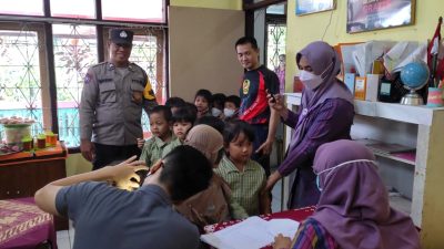 Cegah Penyakit Kulit, Anak-Anak TK Pertiwi Kota Magelang Ikuti Screening Frambusia