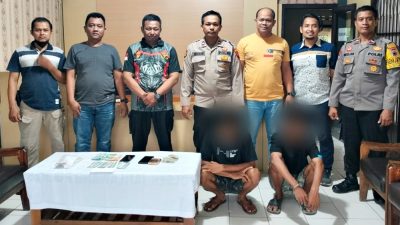 Polresta Banyumas Tangkap Dua Pelaku Penyalahgunaan Obat-Obatan Berbahaya
