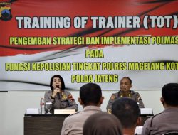 Tingkatkan Kemampuan, 30 Personel Polres Magelang Kota Ikut Pelatihan Polmas