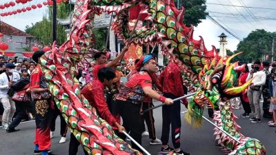 Meriah, Kirab Cap Go Meh Kota Magelang Hibur Masyarakat