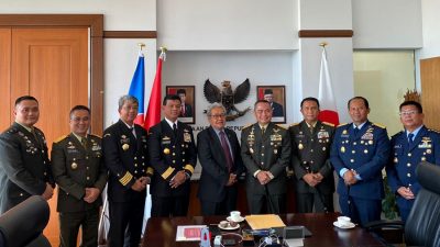Gubernur Akmil Ikuti Courtesy Call Delegasi RI ke KBRI di Tokyo