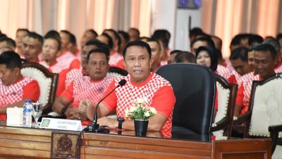 Prajurit dan PNS Akademi Militer Ikuti Grand Launching Aplikasi ETWPAD