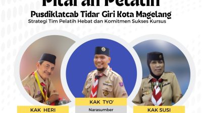 Pitaran Pelatih Pusdiklatcab Tidar Giri Kota Magelang Digelar Secara Daring