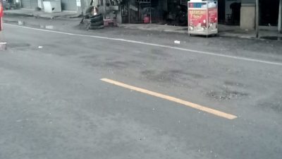 Kerap Terjadi Kecelakaan, Jalur Exit Tol Pejagan yang Belum Lama Dikerjakan Sudah Rusak Parah