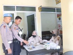 Cegah Penyalahgunaan Narkoba, Personel Polres Tegal Kota Jalani Tes Urine