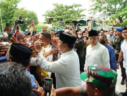 Prabowo Dampingi Jokowi Hadiri Peringatan Satu Abad NU