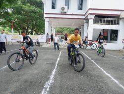 Meriahkan HJS, Sekretariat DPRD Lomba Sepeda Lambat, Ini Pemenangnya