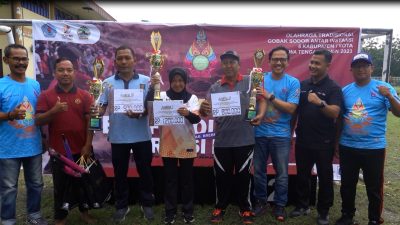 FORDA Brebes, Tim Gobak Sodor Putri Tirta Baribis Raih Juara 1