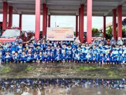 Kenalkan Profesi Damkar, TKIT Nurul Fikri Makassar Lakukan Kunjungan Edukasi